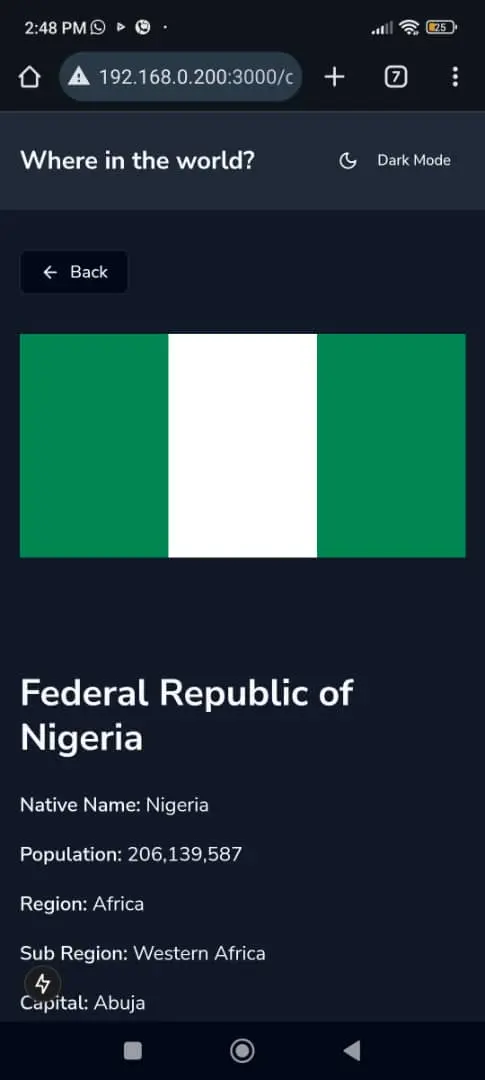 REST Countries Explorer screenshot 4