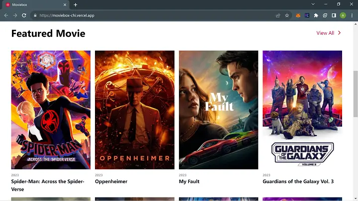 MovieBox screenshot 2