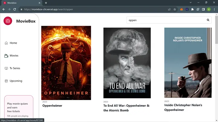 MovieBox screenshot 3