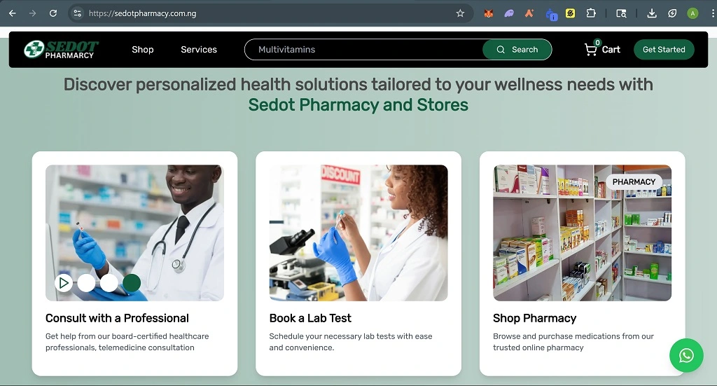Sedot Pharmacy screenshot 2